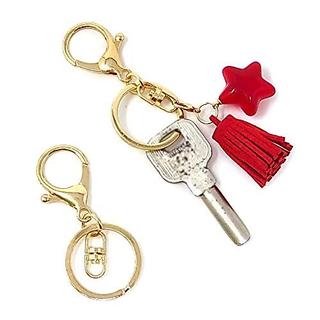 Mảnh 25 / 50 Bộ 30 Mm Kim Loại Móc Khóa Mạ Vàng Carabiner Tôm Hùm Khóa DIY Handmade Treo Phụ Kiện