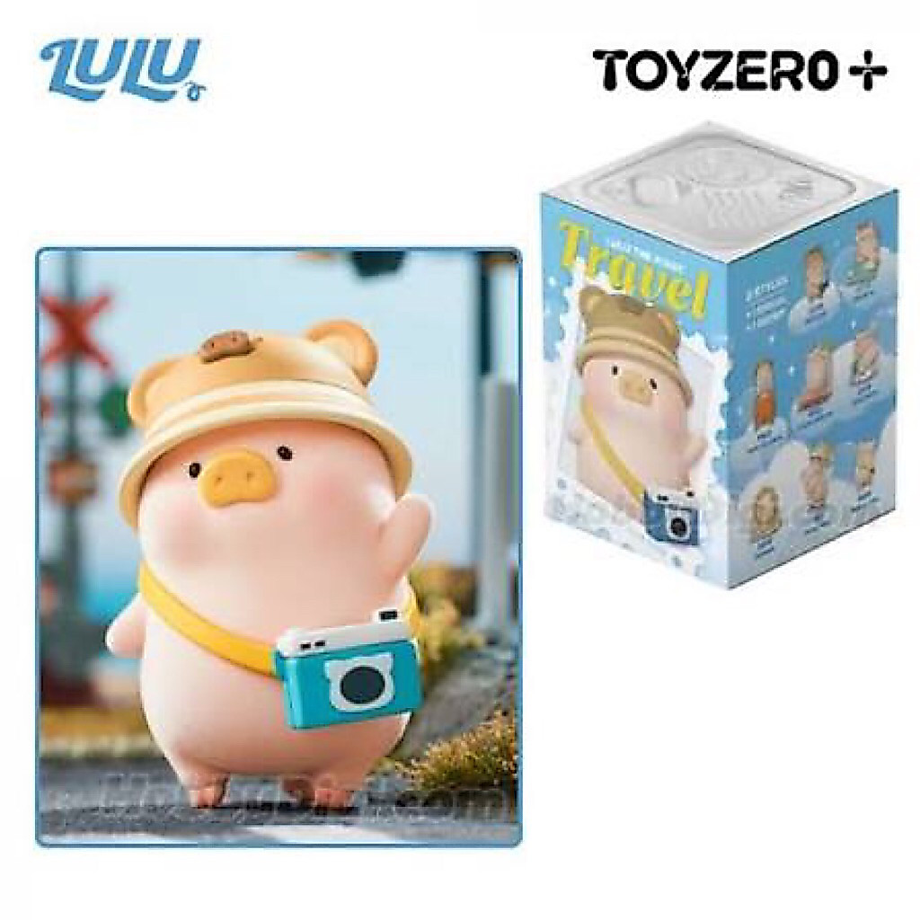 Blindbox LuLu The Piggy's Travel Chính Hãng TOYZEROPLUS