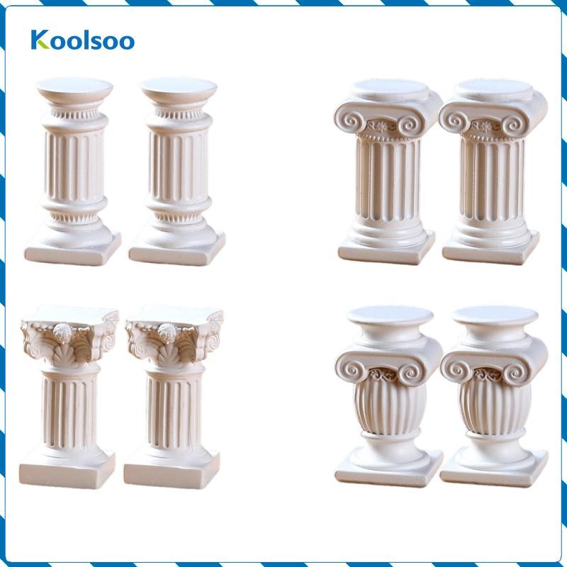 2x Trụ Cột La Mã Cột Hy Lạp Nhựa Điêu Khắc Ảnh Chống Đỡ Nến Cột La Mã Trụ Cột Cho Đảng Nhà Sân Trang