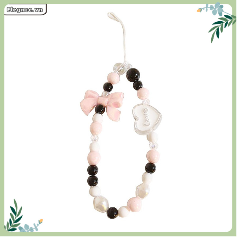 【Elevn】Dây đeo điện thoại chống mất phong cách cổ tích ngọt ngào kèm mặt dây chuyền đính hạt | BigBuy360 - bigbuy360.vn