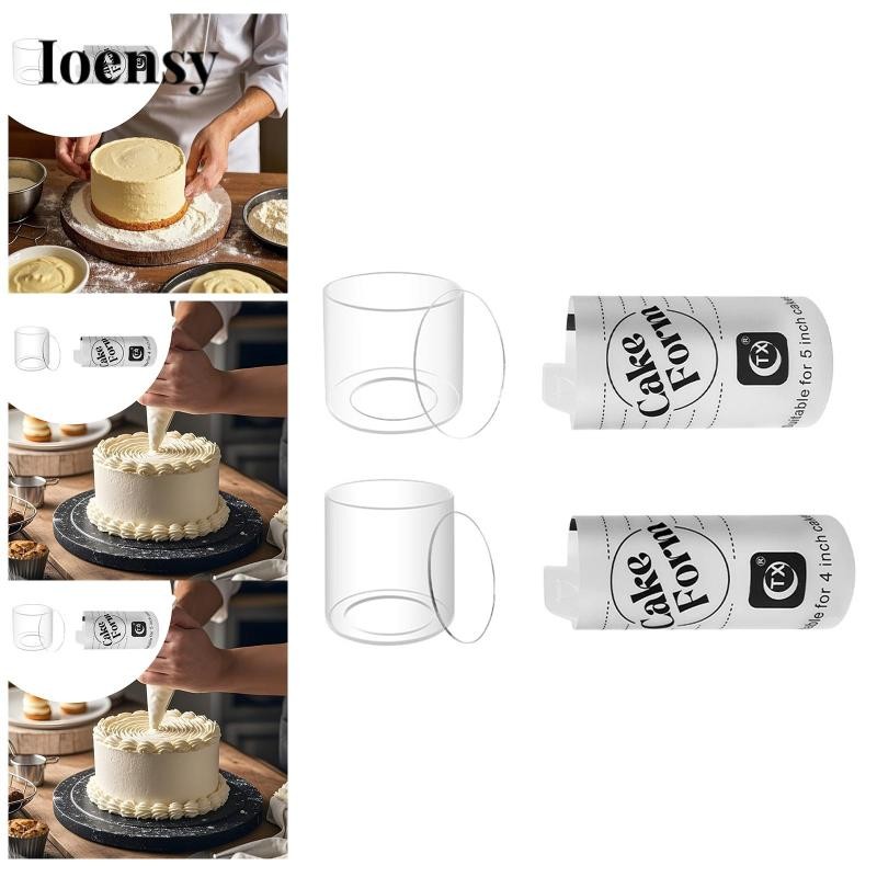 Iensy Cake Form Mousse Cake Ring Chuyên nghiệp Dễ dàng làm sạch Đồ dùng làm bánh cho nhà hàng Phụ ki