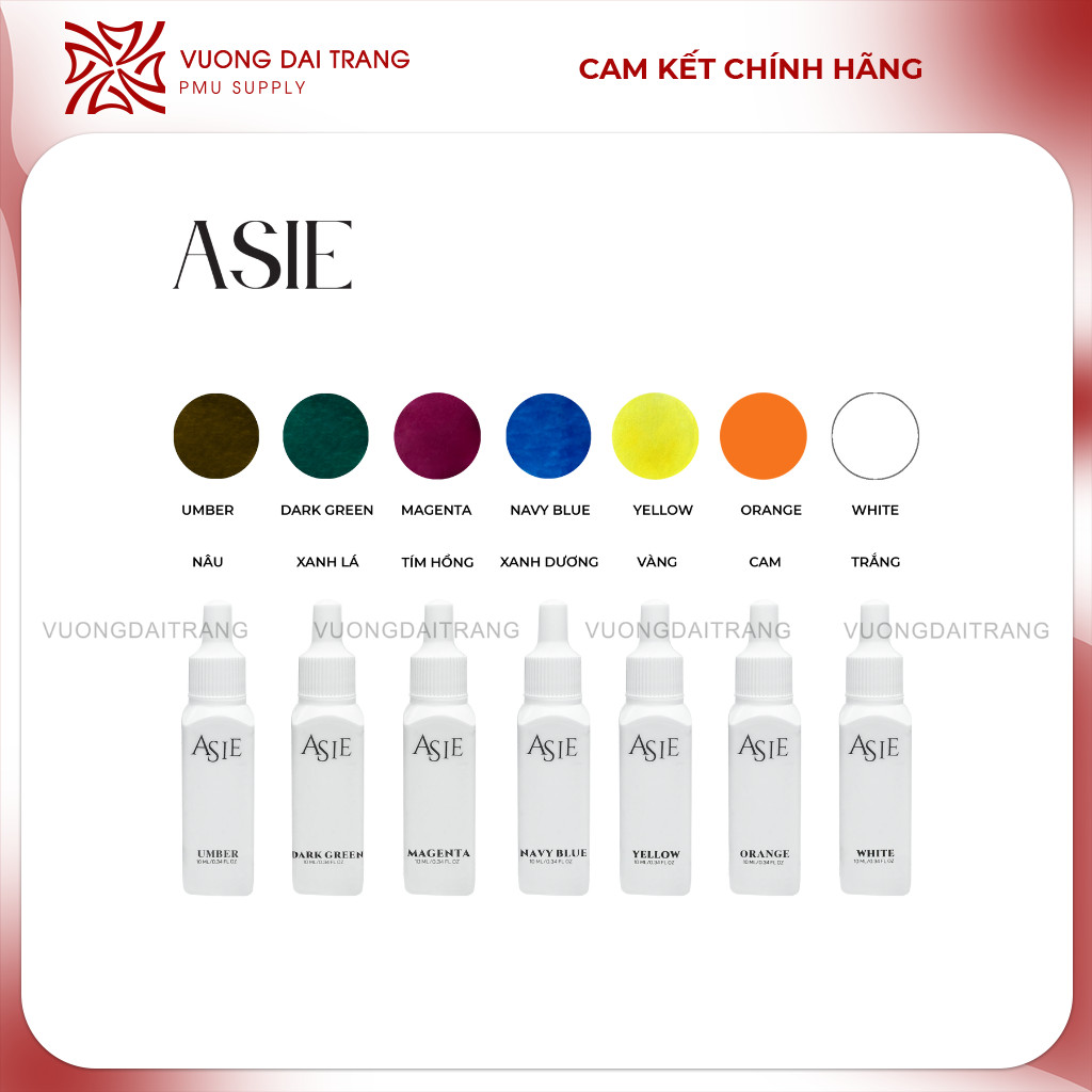 Mực Asie Bản Mới Phân Tử Mực Nhỏ – Dcpx Vương Đài Trang chính hãng