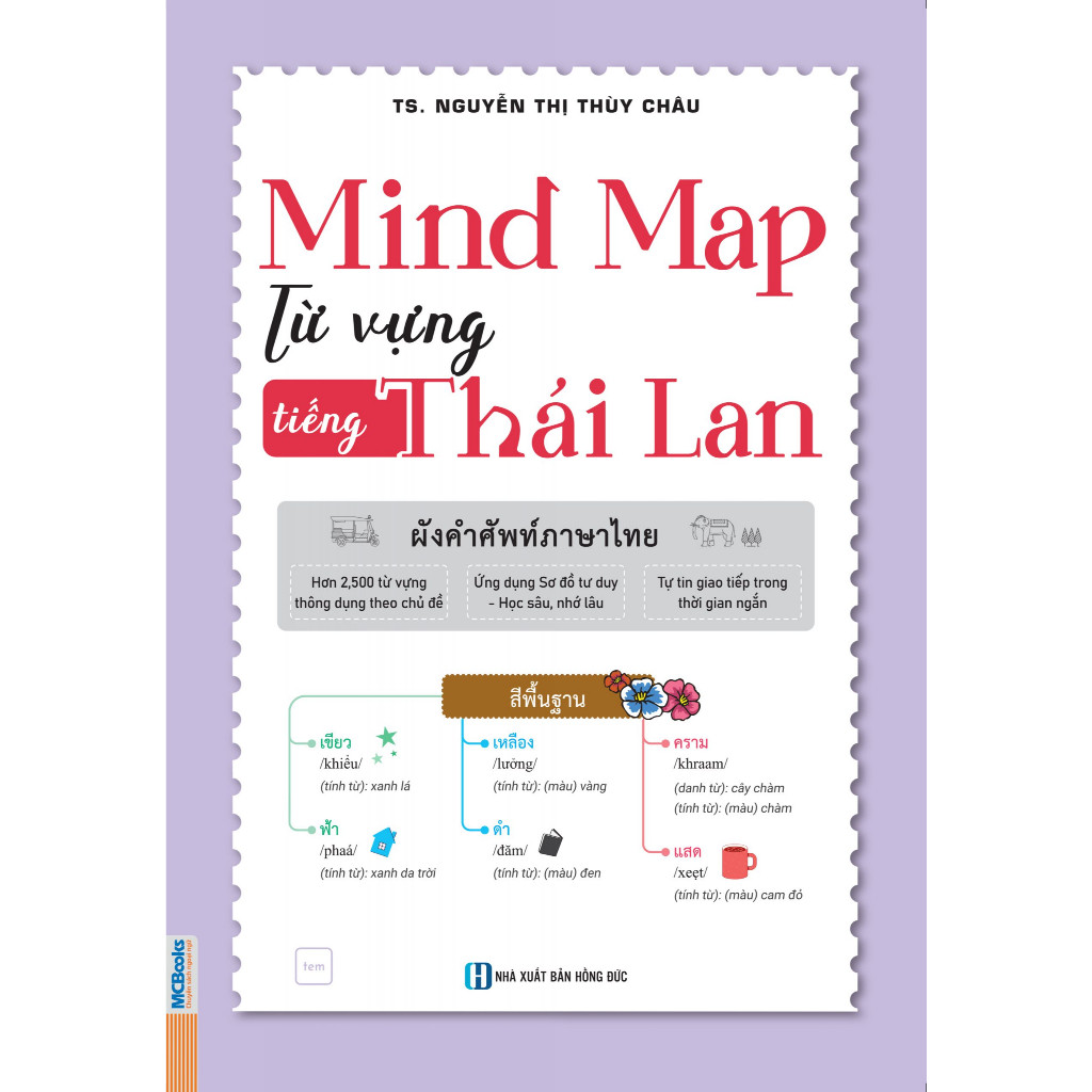 Sách - Mind Map Từ Vựng Tiếng Thái Lan [Nhà sách Việt Nam-809]