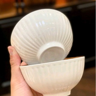 SIÊU SALE - SET 10 CHÉN ĂN CƠM 4D VÂN SỌC SIÊU SANG