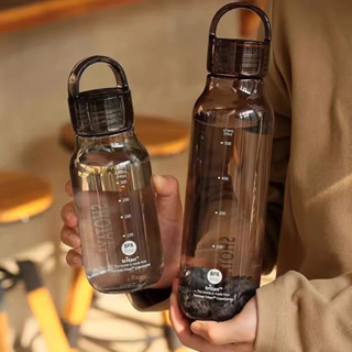 670ml Thời Trang Tritan Chất Liệu Bình Nước, cốc nước ngoài trời cho học sinh，Chịu nhiệt cao, tiện lợi và bền