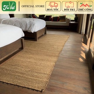  Thảm Lục Bình Trang Trí Decor Đẹp Bigsize - Thảm Trải Sàn bằng Lục Bình tự nhiên loại to  mẫu mới  