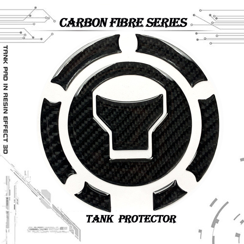 3D Cho XE HONDA CB650F CM500 CB650R CBR650R CB500X Sợi Carbon Xe Máy Bình Nhiên Liệu Miếng Lót Nắp D