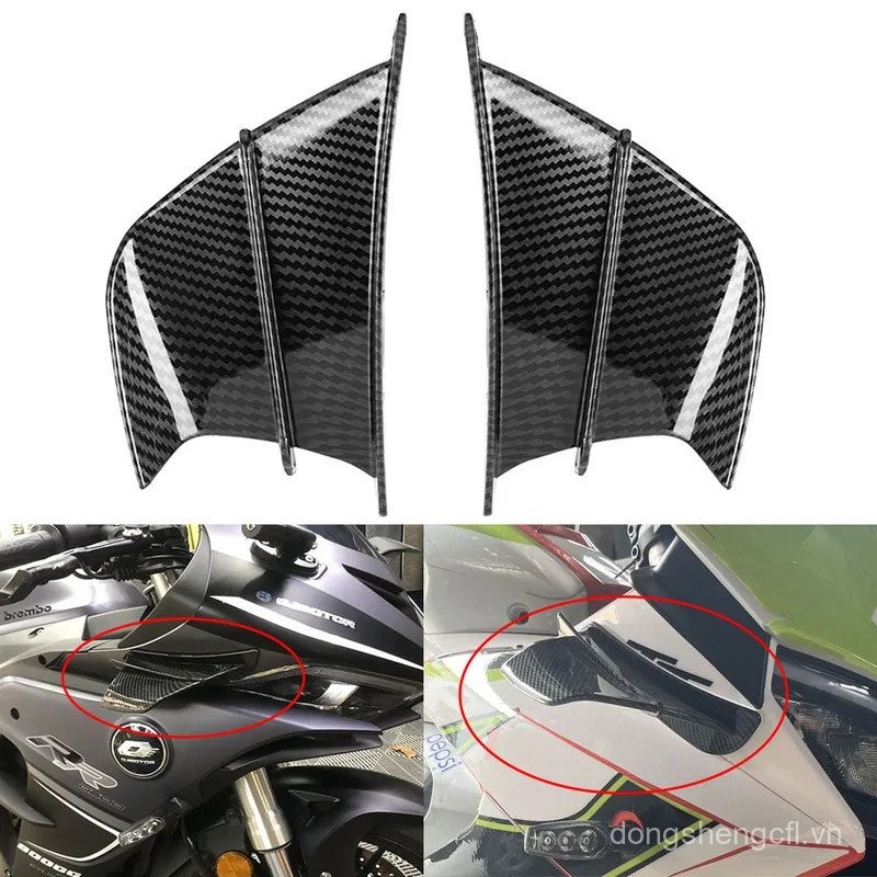 Honda xre300 CBR600RR cbx1000 Bmw S1000RR S1000R Cánh lướt gió xe máy Cánh gió động học