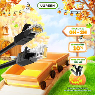 Cáp mạng Cat6 UGREEN NW102 | Lõi 26AWG CCA nhôm mạ đồng sử dụng mạng Ethernet / RJ45 | Bảo hành 18 tháng 1 Đổi 1 - 50173