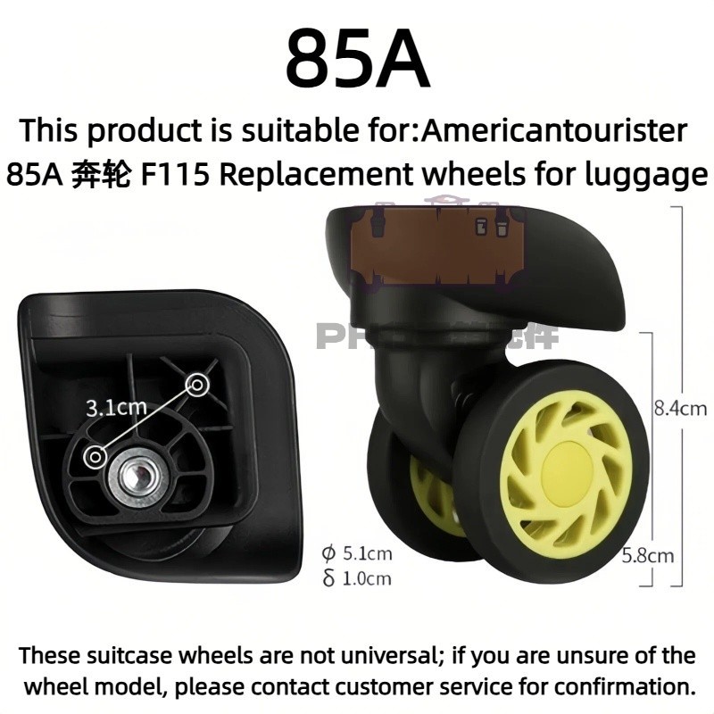 [Phụ kiện hành lý PH] Ben Wheel F115 Thích hợp cho hộp đựng xe đẩy bánh xe thay thế hành lý American