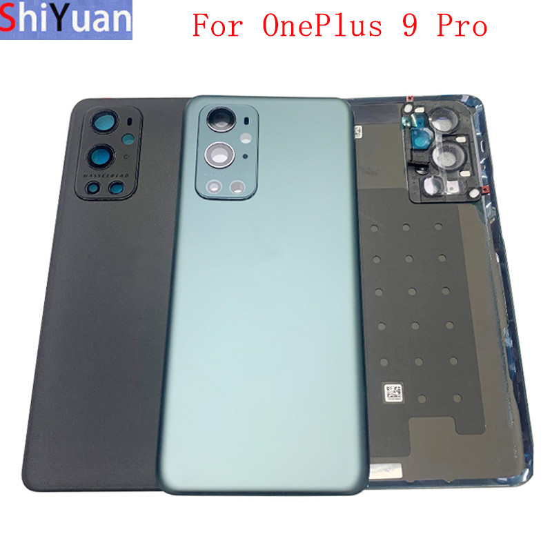 Vỏ Pin Phía Sau Bảng Điều Khiển Cửa Nhà Ở Dành Cho OnePlus 9 Pro LE2113 LE2111 LE2110 Ốp điện thoại 