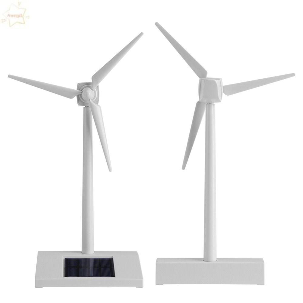 Mô hình cối xay gió AWNGD​Cối xay gió chạy bằng trắng ABS, Education Mini 14x9x26cm ​Bộ khoa học DIY