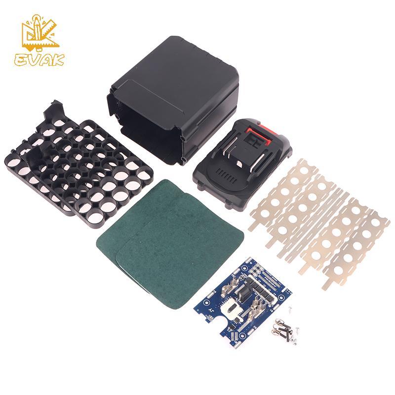 Alittlesetrtu 30 Cell 18650 Hộp Pin Lithium Bảo Vệ Sạc PCB Cho Makita VN