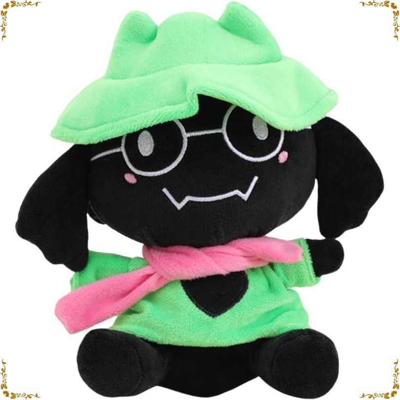 25cm Xanh Đen Deltarune Ralsei Plushie Nhồi Bông Mềm Sang Trọng Đồ Chơi Trang Trí Nhà Cửa Trò Chơi C