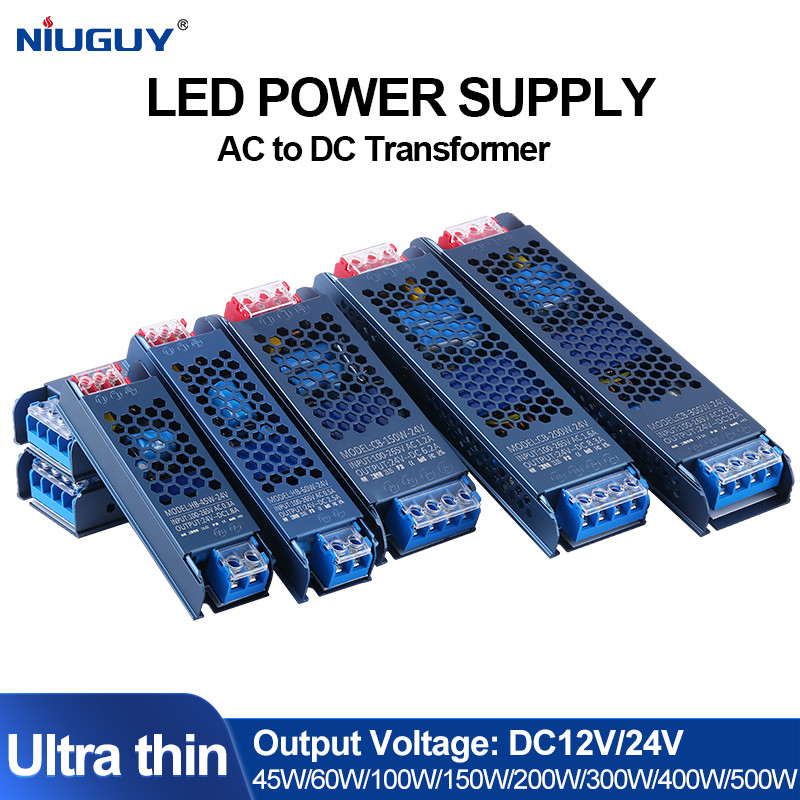 Honeycomb Heat Dissipation LED Power Transformer AC110-220V to DC12V 24V Multiple Wattage Available
