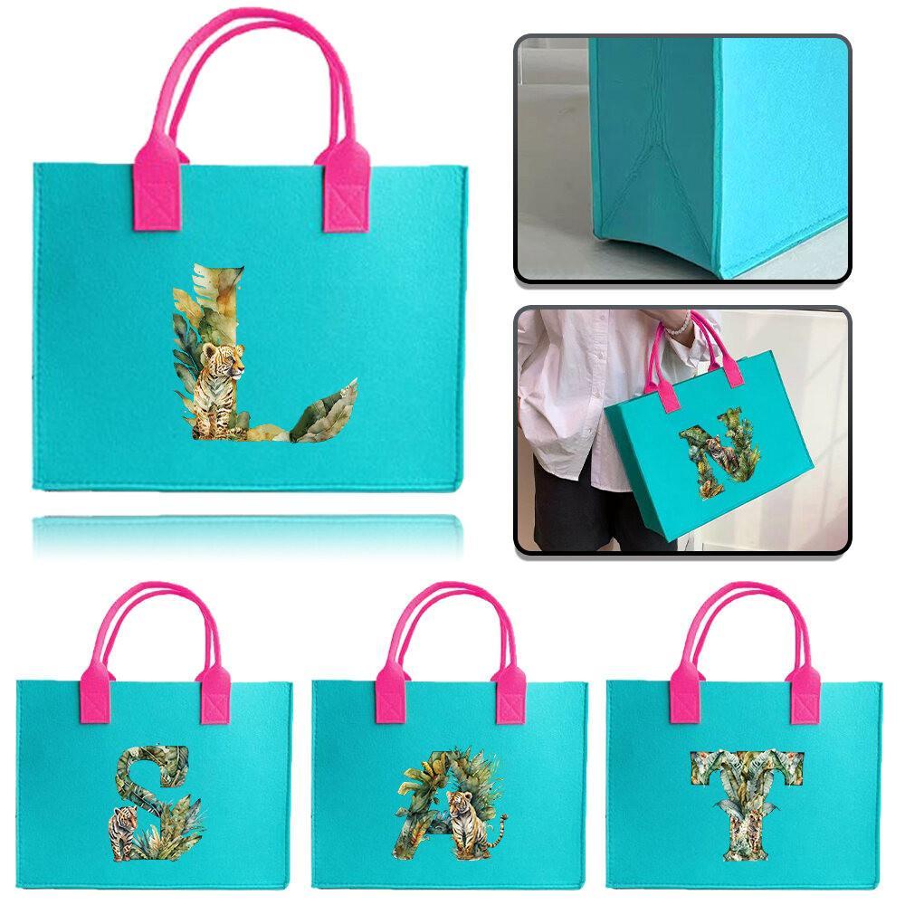 Eco-Friendly Lightweight Felt Tote Bag Student Tuition Bag Felt Bag Tote Bag School Bag Women Bag