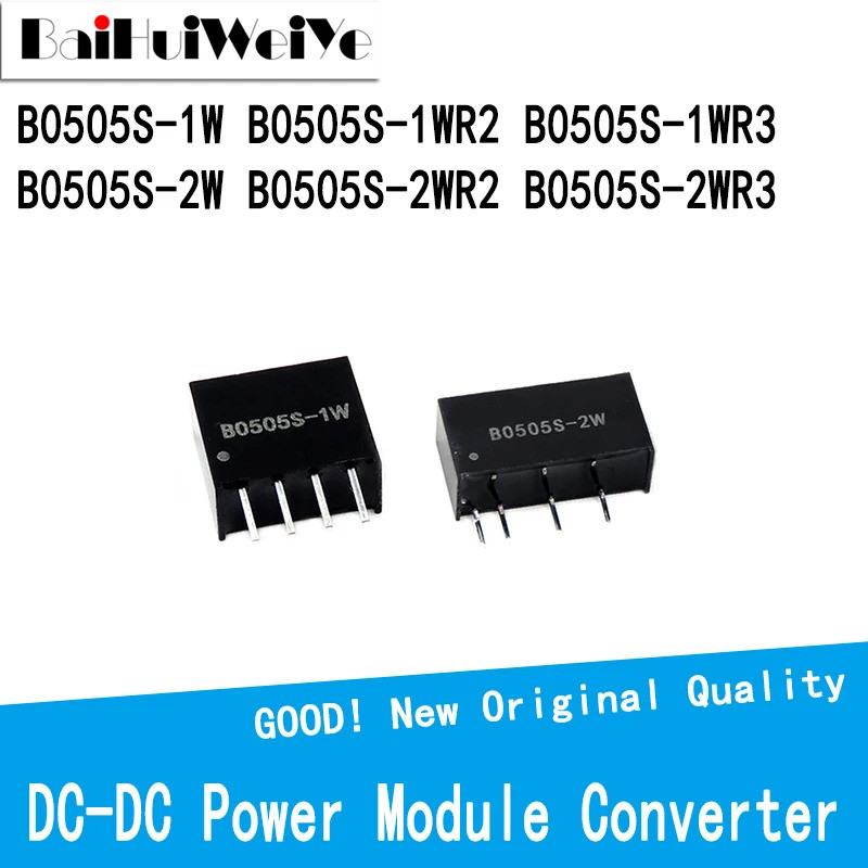 5 CÁI B0505S B0505S-1W B0505S-1WR2 B0505S-1WR3 B0505S-2W B0505S-2WR2 B0505S-2WR3 Bộ chuyển đổi Mô-đu