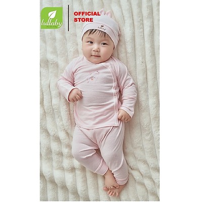 LULLABY - NH400N - Bộ cài lệch dài tay Modal