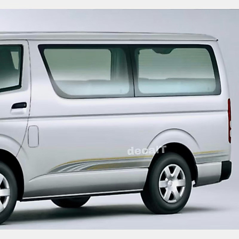 Tem Dán Sườn Xe Toyota Hiace. Tem Dán Sườn Xe Toyota Hiace