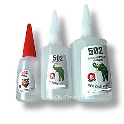 Keo dán sắt, gỗ ,... đa năng 502 cao cấp 70ml 100ml 200ml