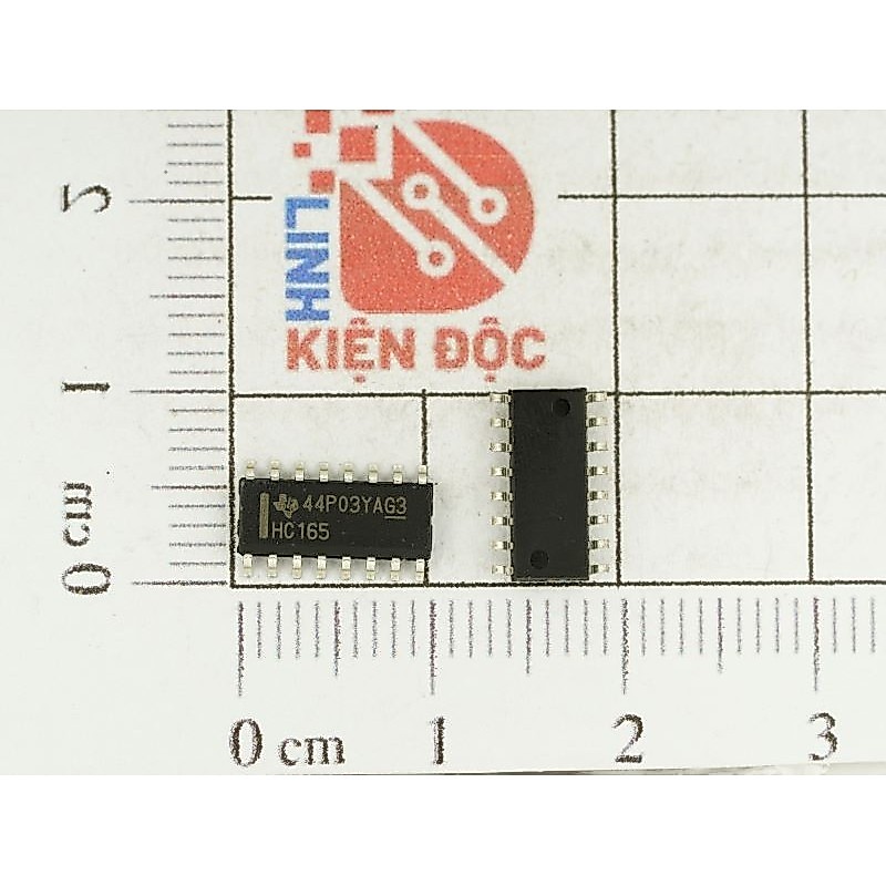 [Combo 5 chiếc] HC165, 74HC165, 74HC165D IC thanh ghi dịch hãng Texas Instruments 3.9mm SOP-16