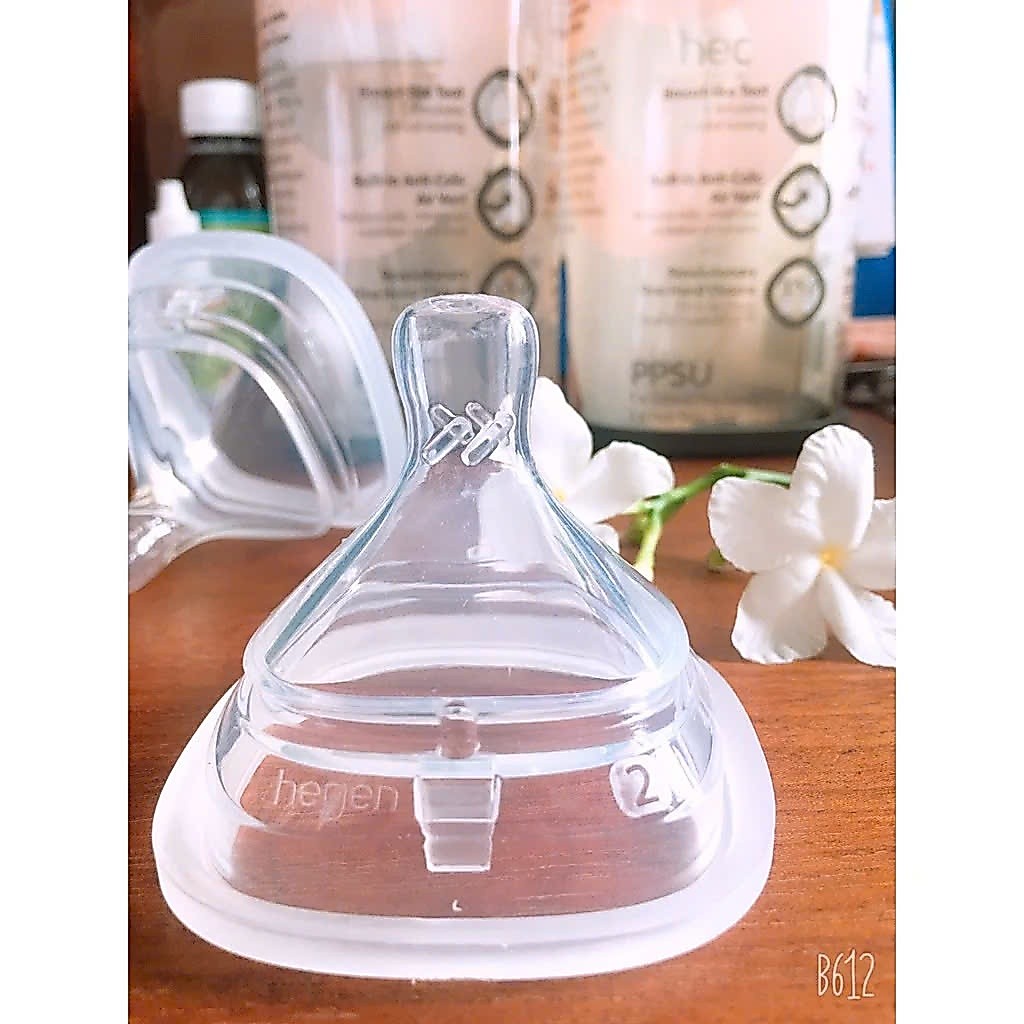 Núm ty Hegen thay thế bình sữa Hegen chính hãng tách từ bình sữa Hegen