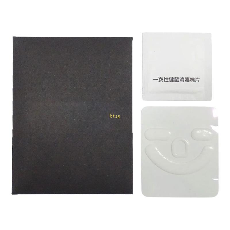 Btsg 1 Bộ Esports SNOW Series Mouse Skates cho DeathAdder Mouse Feet Pad Glides Cong Feet Feet