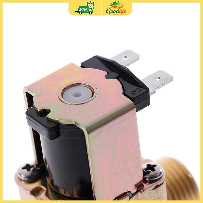 G1/2 ''brass điện solenoid valve DC 12V 24V AC220V cho năng lượng mặt trời Máy nước nóng