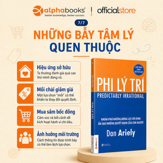 Sách - Phi Lý Trí - Dan Ariely (Alpha Books)