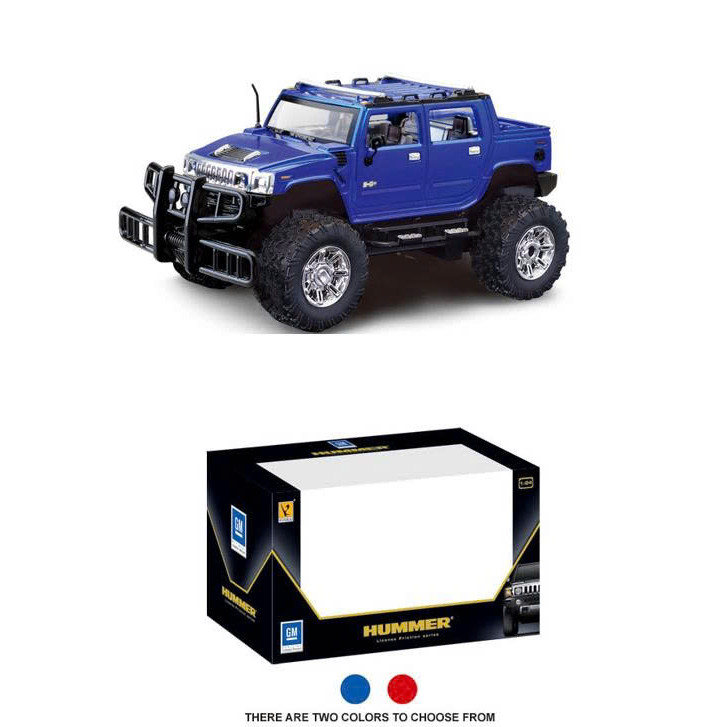 GOUKAI - 866-82442 Mô hình xe ô tô HUMMER H2 SUT FRICTION CAR tỷ lệ 1:24 (KT 33x15.5x18cm)