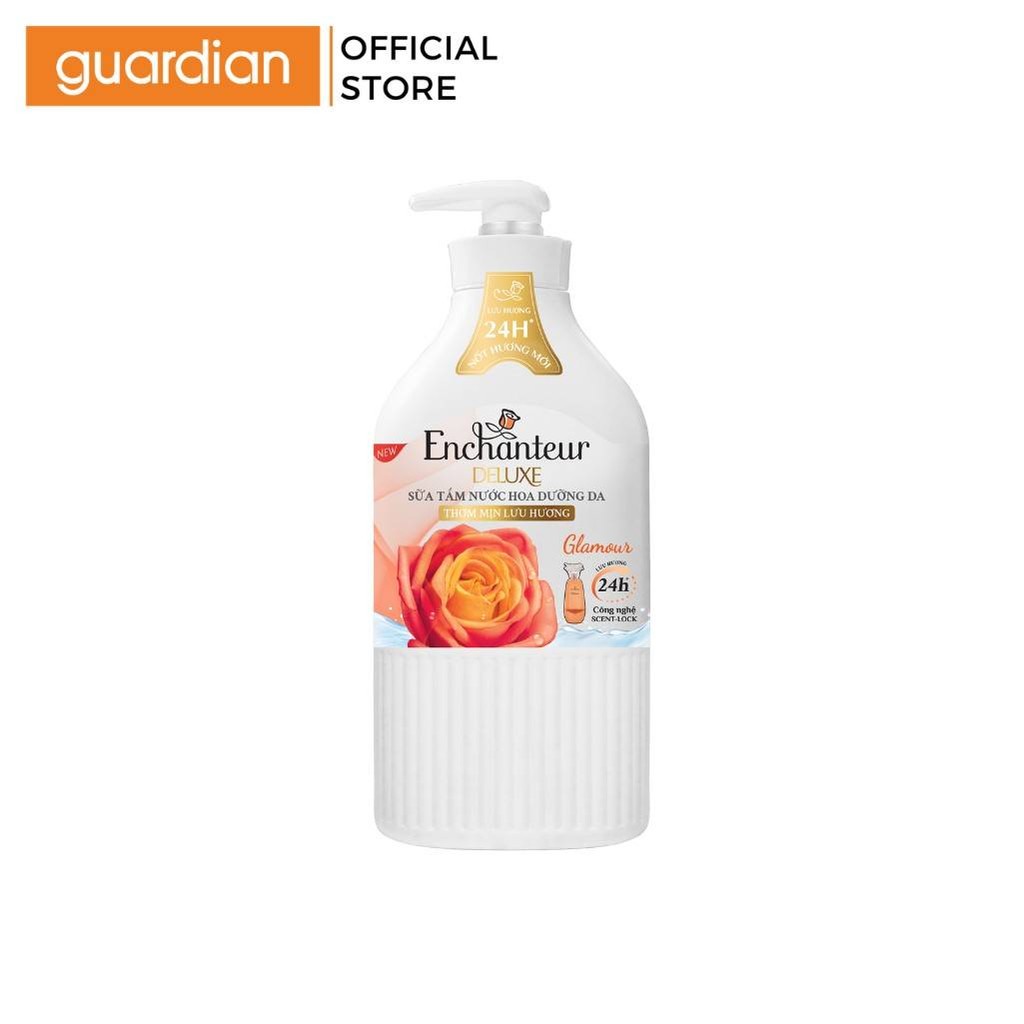 Sữa Tắm Hương Nước Hoa Pháp Enchanteur Deluxe Glamour 650g | Guardian Việt Nam
