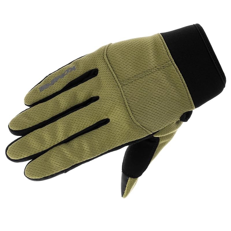 Komine (KOMINE) motorcycle gloves GK-261 Ride mesh gloves GT Olive 2XL