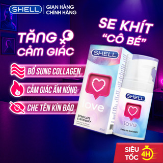 Gel bôi trơn tăng khoái cảm nữ Shell Love Pink chai 50ml | SHELL CHÍNH HÃNG