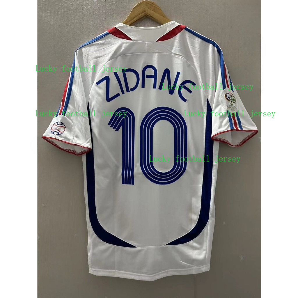 Áo Bóng Đá Tùy Chỉnh 2006 Pháp Zidane và Henry - Chất Lượng Cao, Phong Cách Retro