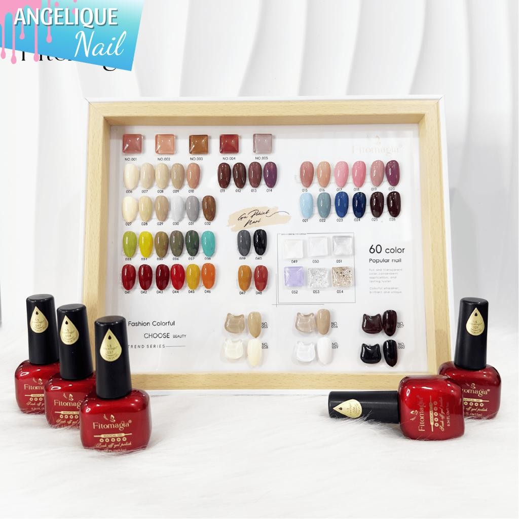 (NO001 - 030) Sơn Color UV Gel FITOMAGIA Chính Hãng (60 MÀU) Sang Trọng - BÁN LẺ