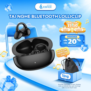 Tai Nghe Bluetooth EDIFIER LolliClip | Thiết Kế Kẹp Vành Tai | Thời Gian Sử Dụng Tới 36H | Bảo Hành 15 Tháng