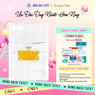 Bông tẩy trang làm sạch da Bông Bạch Tuyết Calla Mềm Mịn 1Kg