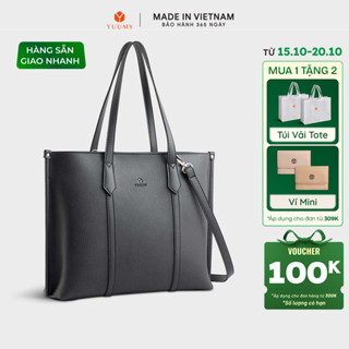 Túi Yuumy (Thời trang nữ dáng ngang công sở - Túi xách da Bergen YTX57)
