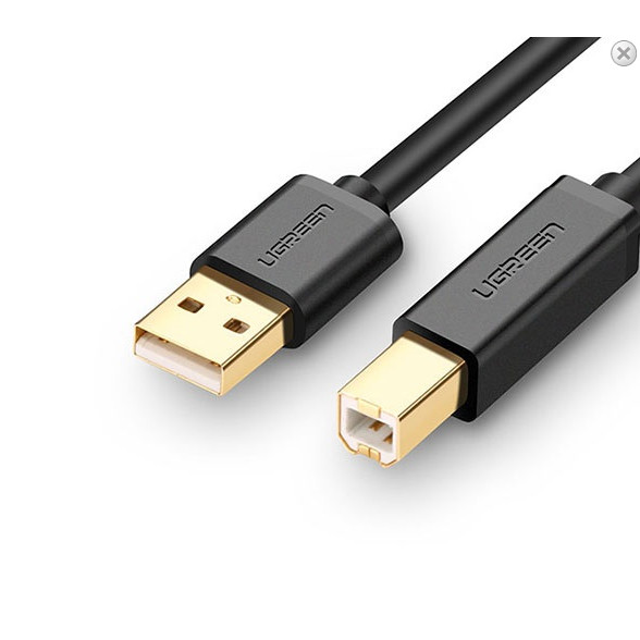 Cáp máy in usb 2.0 1.5m màu đen Ugreen (10350)