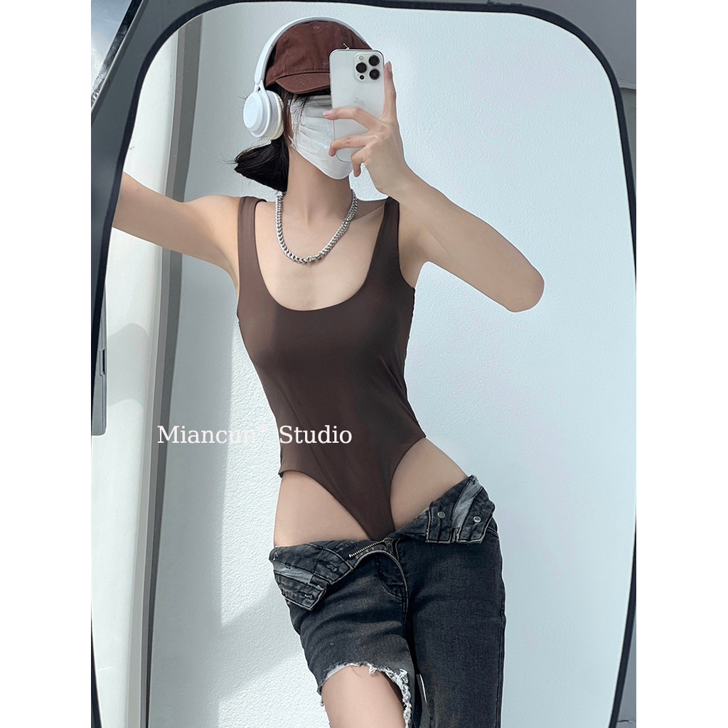 MICN lướt Flat Body Shaper Body Shaper Body Body Body Áo Vest Nữ Slim-fit Slimmer Look Inner Base Ca