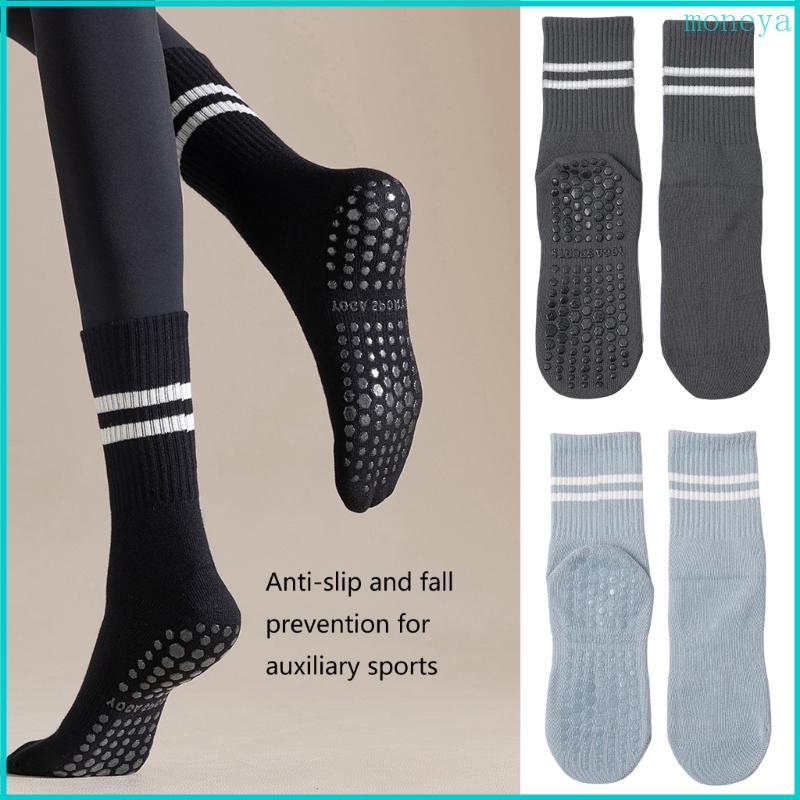 Mya Grip Sock Yoga Tất Pilates Tất Trượt Trượt Có Tay Cầm Cho Nữ