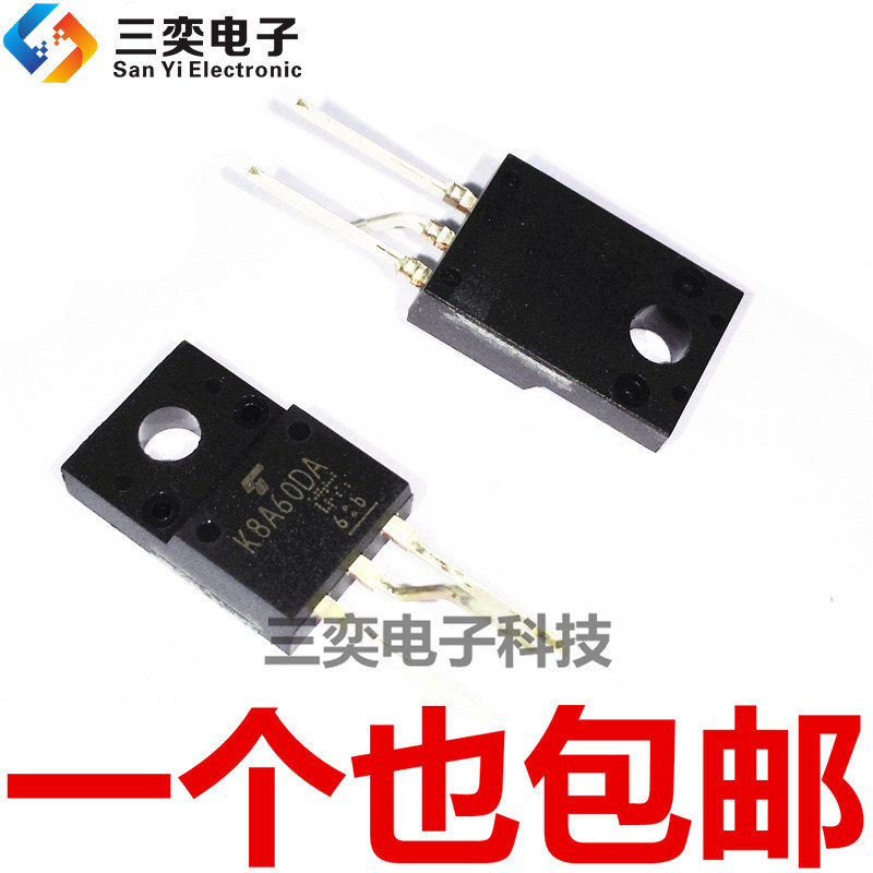 K8A60DA TK8A60DA K8A60D TO220F LCD Điện Trường Hiệu Ứng Ống Thương Hiệu Mới Chính Hãng Xác Thực