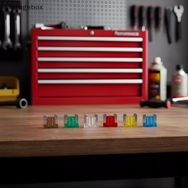 [Hộp lưu trữ] 71 Chiếc Xe ô tô tự động Tru Motorcycle de Fuse Kit 5A 7.5A 10A 15A 20A 25A 30A Bảo vệ
