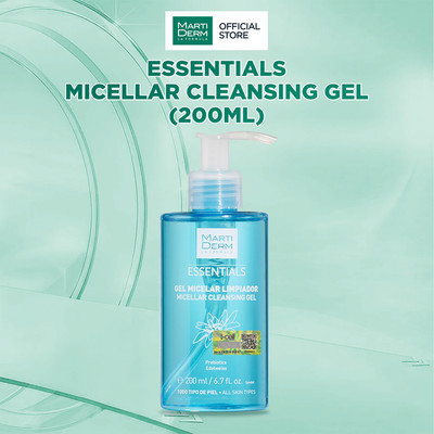 Sữa Rửa Mặt Dạng Gel MartiDerm Essentials Micellar Cleansing Gel (200ml)
