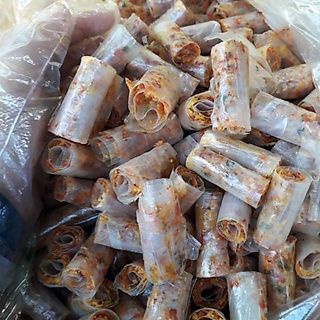 500g bánh tráng tôm cuộn thập cẩm long an
