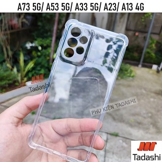 Ốp Lưng Chống Sốc Samsung A73 5G, A53, A33 5G, A23 4G/ 5G/ A13 4G, A52 5G/ 4G, A52s 5G Trong Suốt, Có Gờ Bảo Vệ Camera