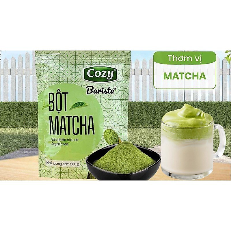 Trà matcha cozy 200 gram