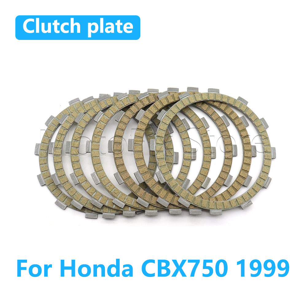 CBX750 Phụ Kiện Xe Máy Đĩa Ly Hợp Ma Sát Bộ Đĩa Dành Cho Xe Honda CBX750 CBX 750 CBX-750 1999