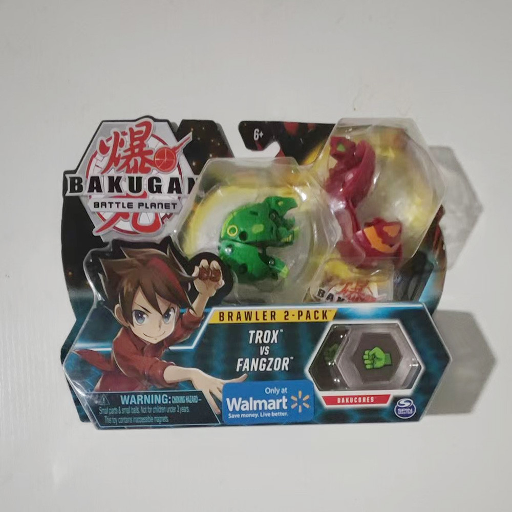 2 gói đồ chơi Brawler SEGA Bakugan Battle Brawlers kèm hộp Vestroia Gundalian Invaders, gồm Unicorn 