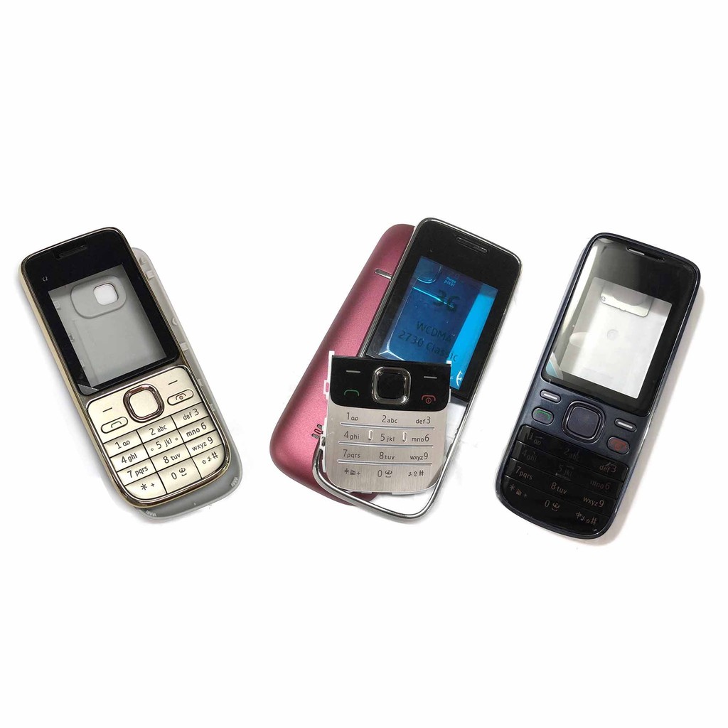 Thích hợp cho Nokia 2690 2730 C2-01 Vỏ điện thoại di động Nút khung gầm Vỏ pin phía sau